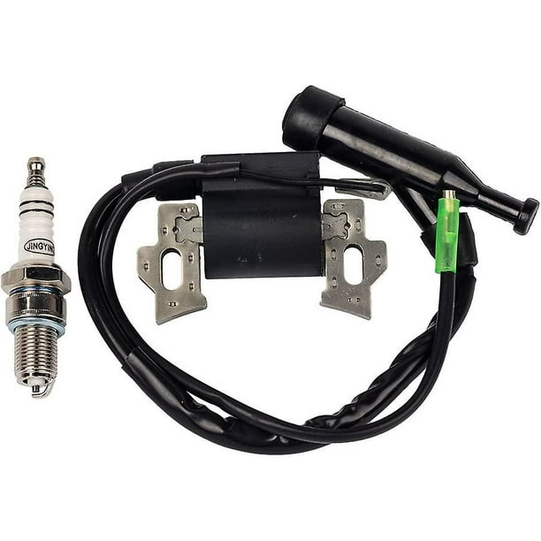 Ignition Coil With Spark Plug Compatible With Honda Gx110 Gx120