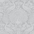thumbnail image 4 of Laura Ashley Peacock Damask Pale Slate Wallpaper, 4 of 4