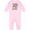 AD-Pink, variant on My Great Grandma Loves Me with Sloth and Hearts Baby Romper Coveralls