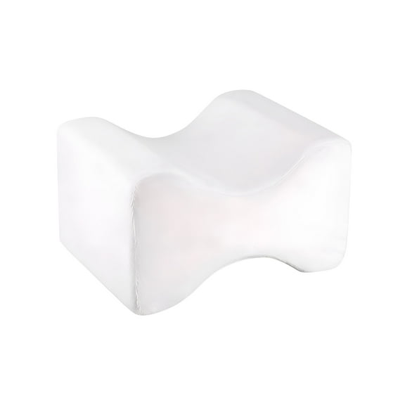 LAMIRO Pillow Between Legs,Wedge Pillow for Legs,Leg Arch Pillow,White