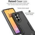 thumbnail image 6 of CoverON For Samsung Galaxy Z Fold 5 / Galaxy Z Fold5 Case, Military Grade Heavy Duty Rugged Phone Cover Grip, Black, 6 of 9