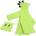 thumbnail image 2 of Rain Poncho Children's Dino Rain Jacket Long Unisex Rain Cape Waterproof Windproof Raincoats with Storage Bag Hooded Jacket Outdoor Rain Jackets for Boys and Girls 1-8 Years Old, 2 of 6