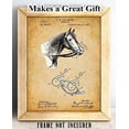 thumbnail image 6 of Horse Bridle Bit - 11x14 Unframed Patent Print - Great Gift for Horse Lovers, Equestrians, Horse Racing Fans and Country Decor, 6 of 6