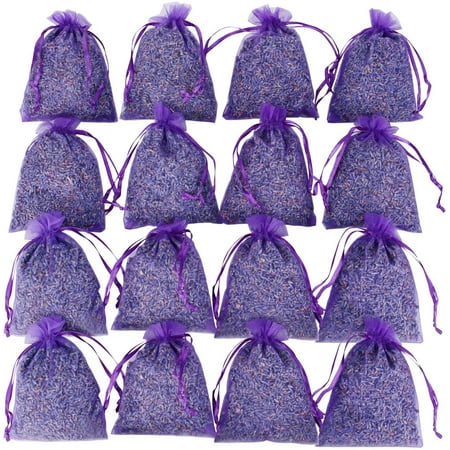 Sachets de lavande Sachets de fleurs de lavande séchées, Sachet parfumé à  la lavande Sacs de lavande fraîche séchée - Paquet de 16 | Walmart Canada