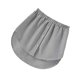 thumbnail image 1 of Minnieouse Extensores de camisa Cola Irregular Blusa Desmontable Casual Suéter Dobladillo Ajustable Barrido Ropa Dobladillo inferior Vestidos raya blanca negra 4XL, 1 of 6