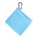thumbnail image 1 of Toalla de golf de bolsillo pequeña con clip en D para pelotas y palos. Limpiador portátil de pelotas de golf. Accesorios para hombres y mujeres. Ejercicio en el campo., 1 of 8