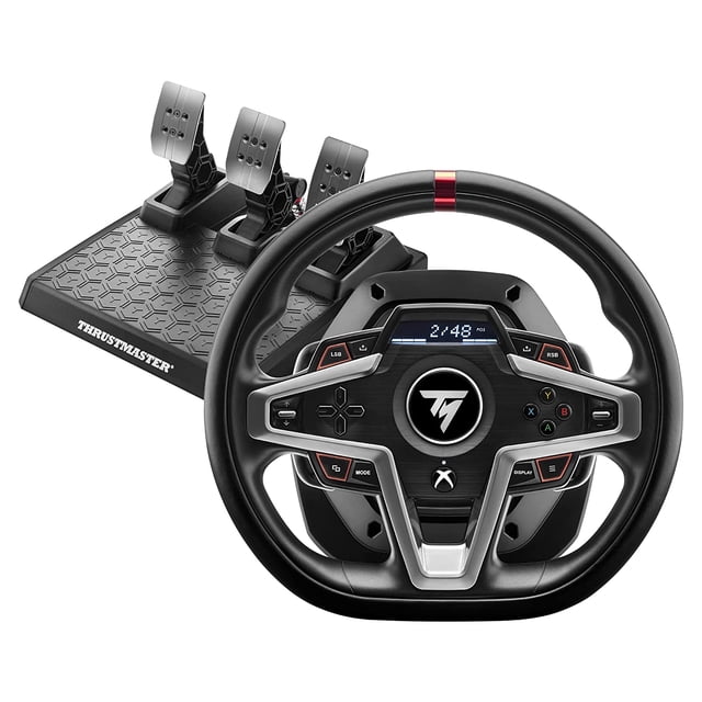 Thrustmaster T248P, Volante de carreras con pedales - Xbox XS / One /PC Thrustmaster Xbox