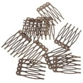 thumbnail image 4 of 20 piezas de pinzas para El cabello Hugo metal para campamentos nupciales bricolaje, 4 of 10