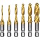 thumbnail image 1 of 6 Pcs Metric Thread Tap Combination Tap M3-m10 Combination Drilling Taps, 1 of 5