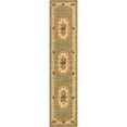 thumbnail image 1 of Unique Loom Versailles Medallion Motif Rug 2' 7 x 12' Runner Green/Ivory, 1 of 1