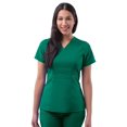 thumbnail image 1 of Adar Pro Blouses Médicales pour Femmes - Blouse Médicale Peplum Ajustée, 1 of 7