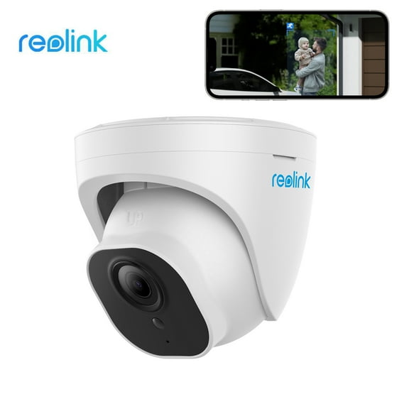 Reolink 8MP Outdoor Security POE Camera, Smart Human/Vehicle Detection, IP66 Waterproof, Audio Record, Time Lapse, Supports Micro SD Card/ Cloud, Work with Smart Home
