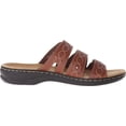 thumbnail image 3 of Sandalia Slide Leisa Cacti para Mujer Clarks Marrón Talla 9.5 US, 3 of 5