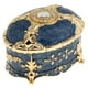 thumbnail image 1 of Joyero retro Joyero esmaltado Joyero Porta joyas Joyero Azul, 1 of 9