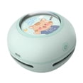 thumbnail image 3 of GUOOL Desktop Vacuum Cleaner Cartoon Desk Vacuum Sweeper for Computer Piano Office Green, 3 of 9