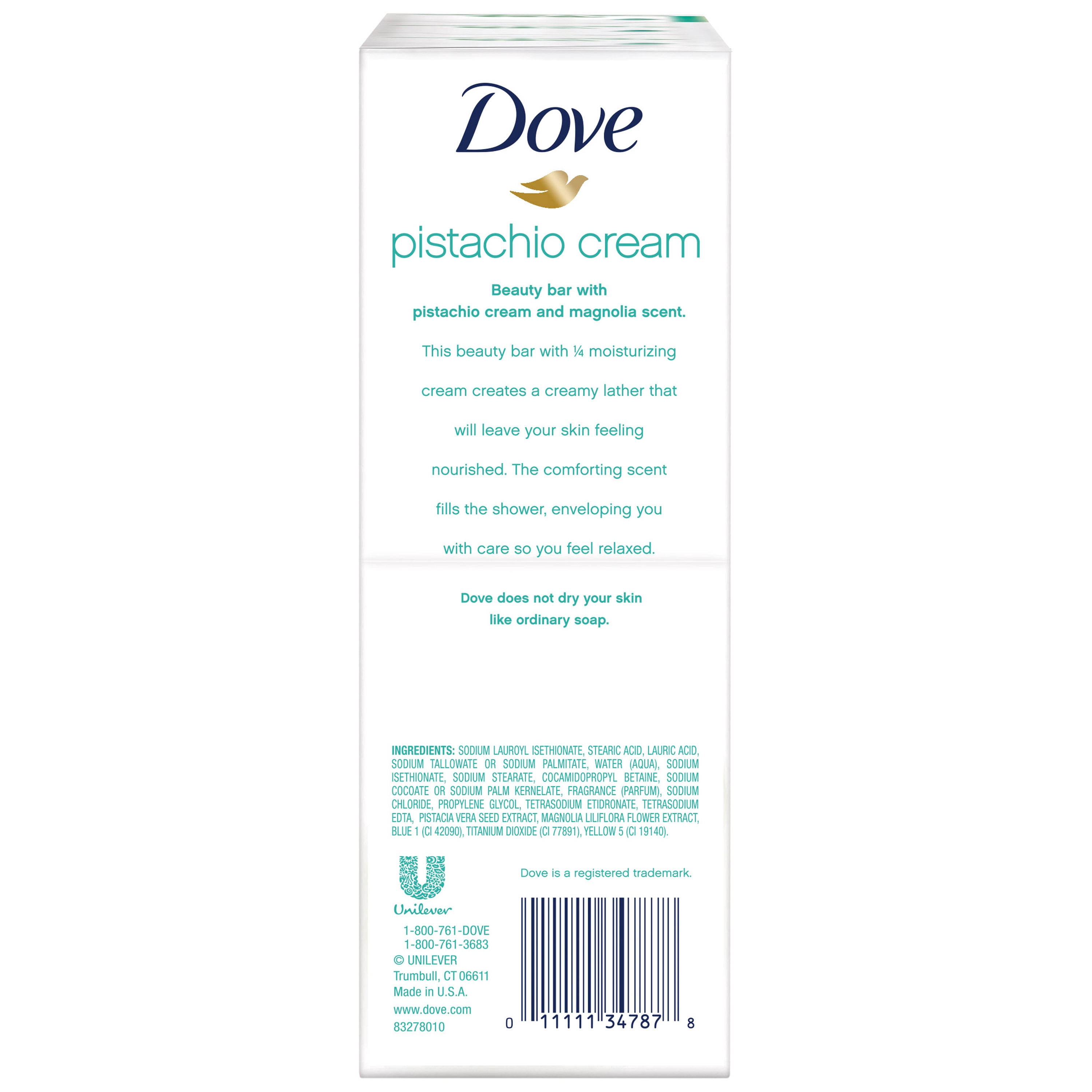 dove pistachio soap