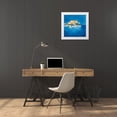 thumbnail image 3 of Grossi, Anne-Marie 26x26 White Modern Wood Framed Museum Art Print Titled - Calvi, 3 of 4