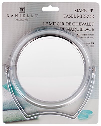 danielle creations chrome easel mirror, 5x magnification - image 2 of 2
