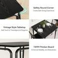 thumbnail image 4 of Modern Dining Table Set ，Dining Table Set，Dining Room Table Set for Small Space, Apartment, Restaurant, Office，Living Room，Dining Table and Chairs 9, 4 of 7