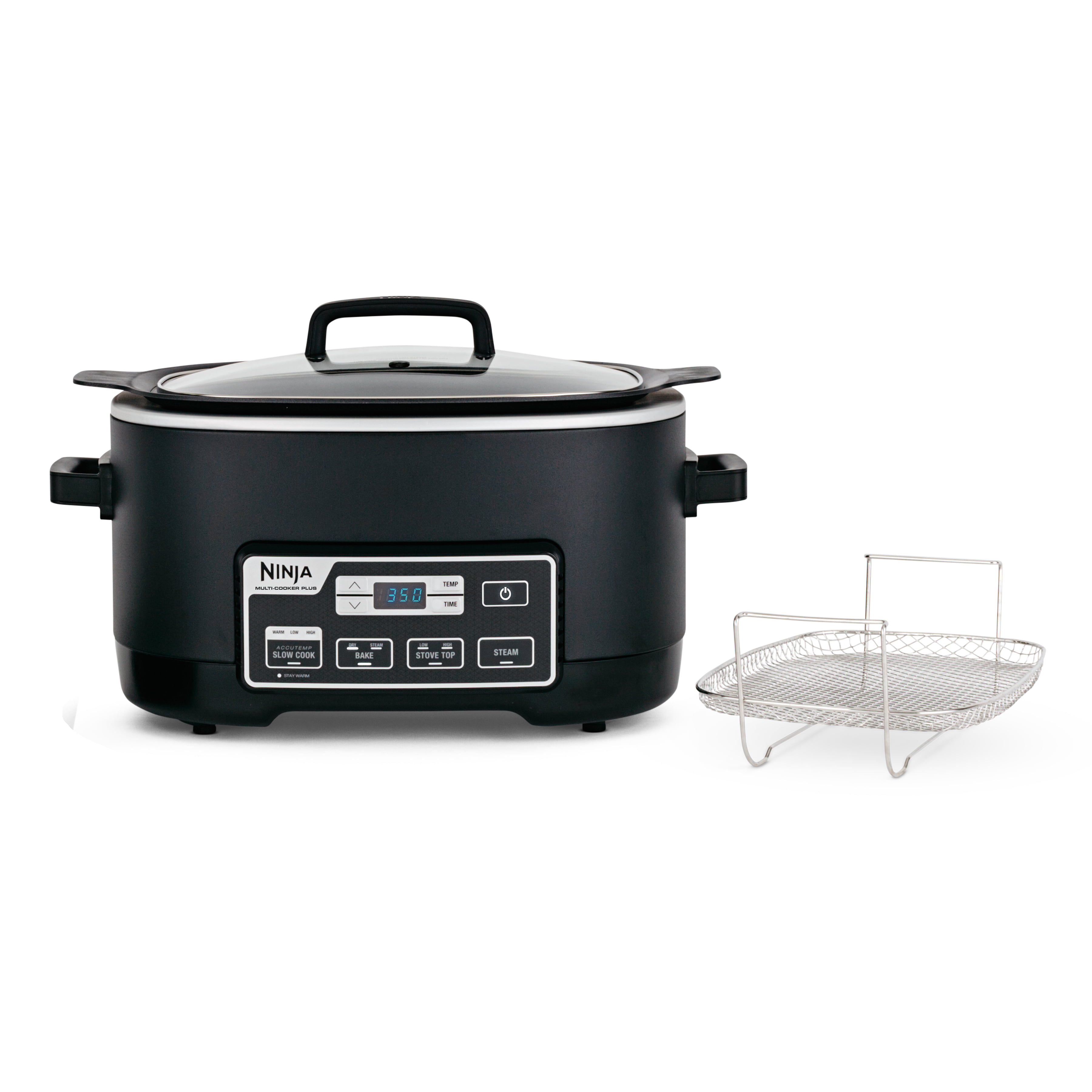Ninja Multi-Cooker Plus (4 in 1) System - Slow Cooker, Stove Top, Oven and  Steamer (MC760) 