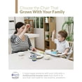 thumbnail image 7 of Unilove Feed Me 3-in-1 Portable High Chair & Feeding Booster Seat for Infant and Toddler, Shadow Gray, 7 of 7