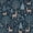 Clear, variant on Navy Blue Orange Berry Floral Wallpaper, Boho Farmhouse Floral peel and stick wallpaper, waterproof, Wall Decoration for Bedroom, Living Room, Bathroom, Kitchen Cabinet, Dorm Room [17.7 * 118 in]