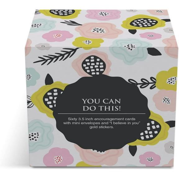 Dessie 60 Motivational Encouragement "You Can Do This" Cards