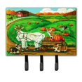 thumbnail image 1 of Carolines Treasures 7414TH68 Corgi Pumpkin Ride With Goat Leash or Key Holder, 1 of 1