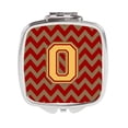thumbnail image 1 of Carolines Treasures CJ1048-OSCM Lettre O Grenat de Chevron et Miroir Compact en Or, 1 of 1