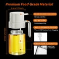 thumbnail image 6 of Oil Sprayer for Cooking, 6.8 OZ/ 200 ML Premium Oil Spray Bottle for Kitchen, Food-grade Olive Oil Sprayer, Portable Oil Mister for Air Fryer, kitchen, Outdoor BBQ and Camping (White), 6 of 7