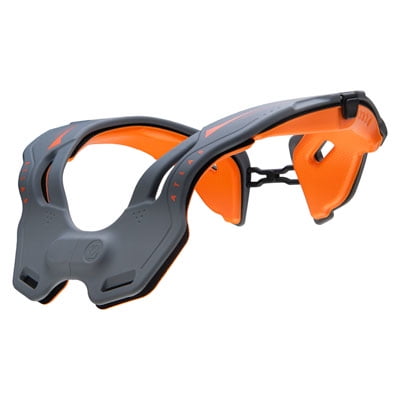 Atlas Vision MX Offroad Neck Brace Gray/Orange SM/MD