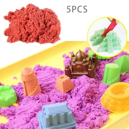 5 PCS Space Color Sand Slime DIY Ultra-light Clay Magic Modeling Sand Putty Education Toys with Model for Kids, Random Color Delivery - Walmart.com