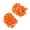 Orange, variant on LAZIOEGR 100pcs Blank Ear Tags for Livestock Goat Sheep Pig Farm Animals, TPU Identification Tag, Yellow, 7.87 inches / 20 cm Length