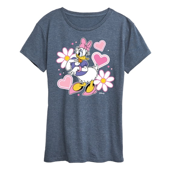 Disney - Daisy Sticker Look - Women's Short Sleeve Graphic T-Shirt