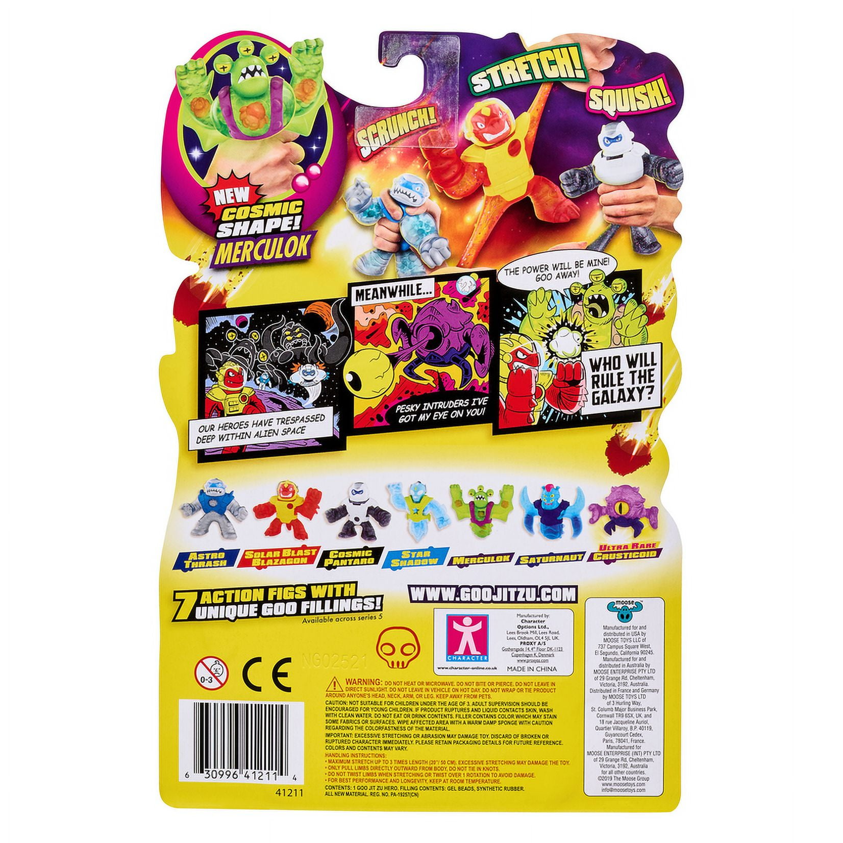 Heroes of Goo Jit Zu Galaxy Attack - Action Figure: Squishy