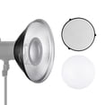 thumbnail image 1 of Reflector Beauty Dish NEEWER de 12/30 cm con soporte Bowens de metal, 1 of 7
