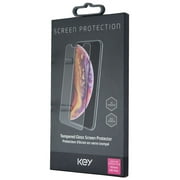 Key Tempered Glass Screen Protector for iPhone Xs Max Smartphones - Clear