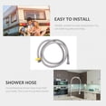thumbnail image 3 of FUTUREORYY Replacement Shower Hose Handheld Shower Hose Silver Water Resistant 1 Set, 3 of 5