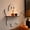 White, variant on QLUEWX Halloween Wooden Wall Shelf, Ghost & Spiderweb Shaped Cutout Floating Wall Mounted Display Shelf for Holiday Home Decor