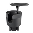 thumbnail image 2 of Bandeja de expansión para portavasos de coche con rotación de base ajustable degree Botellas estables Tazas Negro Zulema Bandeja de expansión para soporte de coche, 2 of 8
