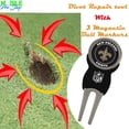 thumbnail image 2 of Mobile Pro Shop Divot Repair Tool with 3 Double-Sided Removable Magnetic Golf Ball Markers, 2 of 4