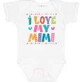 thumbnail image 3 of Inktastic I Love My Mimi for Babies Boys or Girls Baby Bodysuit, 3 of 5