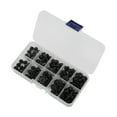 thumbnail image 1 of Button Eyes, Wide Application Black Doll Eyes Practical Multi Sizes Resin  For Doll DIY A,B, 1 of 8
