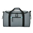 thumbnail image 3 of Protege 20-inch Gray Collapsible Sport Duffel Bag for Travel, 3 of 9