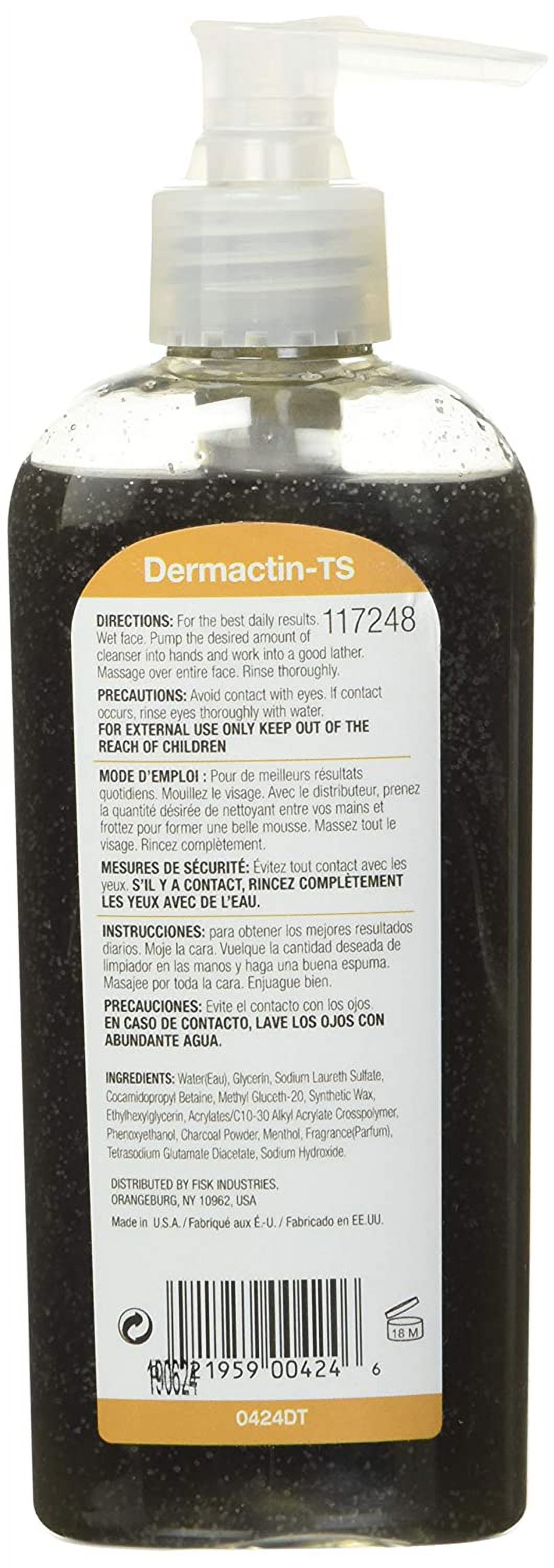 Dermactin-TS Pore Refining Charcoal Cleanser Gel 6 oz. - image 2 of 5