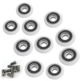 thumbnail image 1 of Set Of 8 Replacement Wheels For 19mm Diameter Shower Door, 1 of 3