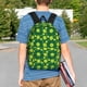 thumbnail image 4 of Easygdp Tennis Balls Mochila Ligera de 15 Pulgadas para Estudiantes, Mochila Cómoda para la Escuela y Viajes, Correas Ajustables, 4 of 6