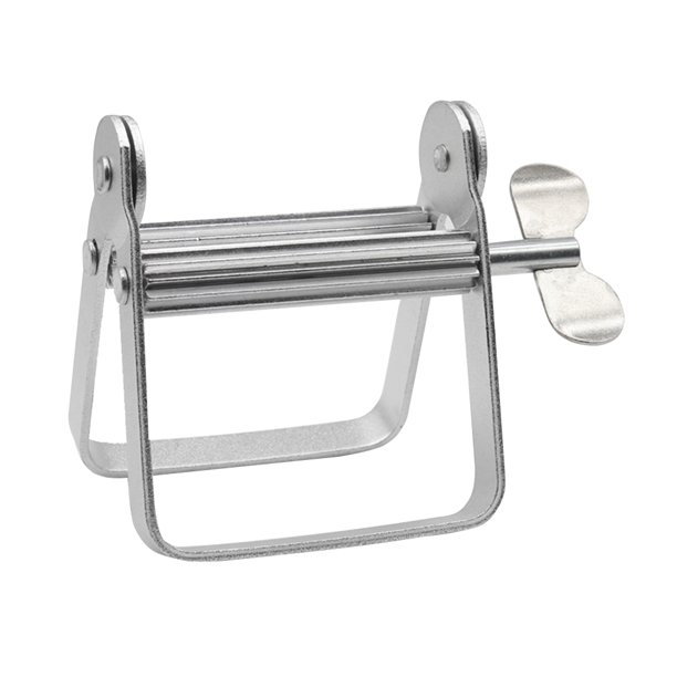 Exprimidor de tubo de pasta de dientes de aleación de aluminio, extrusor de limpiador facial, suministros de baño, 1 unidad