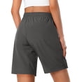 thumbnail image 4 of Rosvigor Womens Hiking Cargo Shorts Quick Dry Athletic Shorts for Women Golf Casual Summer Shorts with Pockets, 4 of 8