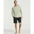 thumbnail image 6 of Real Essentials 3 Pack: Men's Rash Guard Hoodie Sweatshirt Sun Protection UPF Fishing Shirt (Available in Big & Tall), 6 of 6